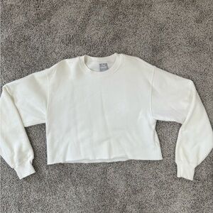 TNA Cream Women's Cropped Sweatshirt